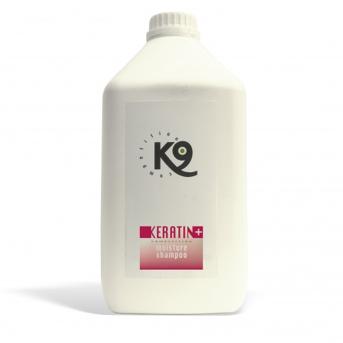 keratin moisture shampoo - 2,7 lt - k9 competition - toelettatura cani