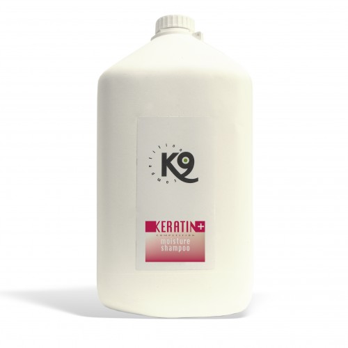 keratin moisture shampoo - 5,7 lt - k9 competition - toelettatura cani