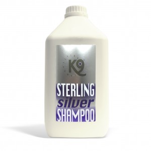 sterling silver shampoo k9 competition 2,7 lt - shampoo a effetto sbiancante con pulizia superiore