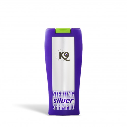 sterling silver shampoo k9 competition 300 ml - shampoo a effetto sbiancante con pulizia superiore